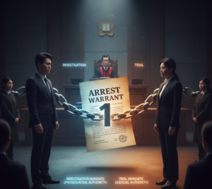 수사 목적 구속영장 과 법정질서 목적 구속영장