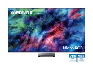삼성전자 마이크로 RGB TV, VDE 인증 획득