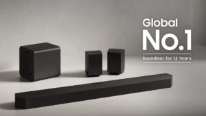삼성전자, 글로벌 사운드바 시장 1위 수성
