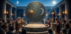 구약의 일월성신 과 조선의 일월오봉도